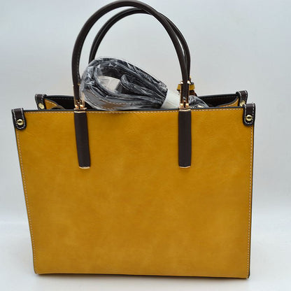 Madeline Love Large Shoulder Vegan Leather Tassel Handbag for Women view 23 - Women Handbag