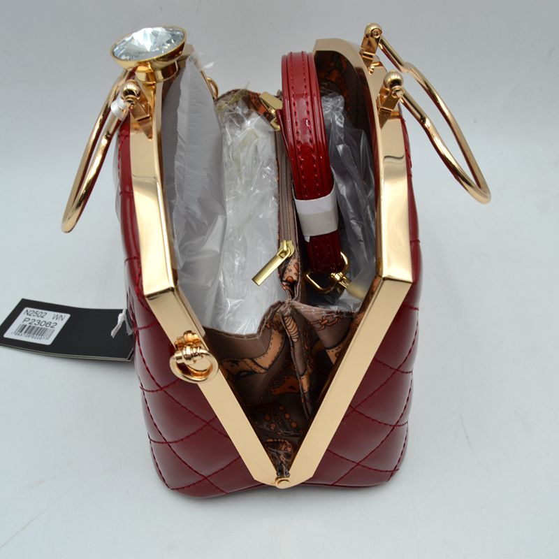 Madeline Love Quilted Top-handle Handbag with Detachable Shoulder Strap in Black view 3 - Madelyn Top Love The Label