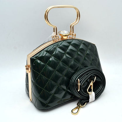 Madeline Love Quilted Top-handle Handbag with Detachable Shoulder Strap view 9 - Madelyn Top Love The Label