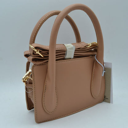 Madeline Love Structured Top Handle Handbag with Minimalist Design view 9 - Madelyn Top Love The Label