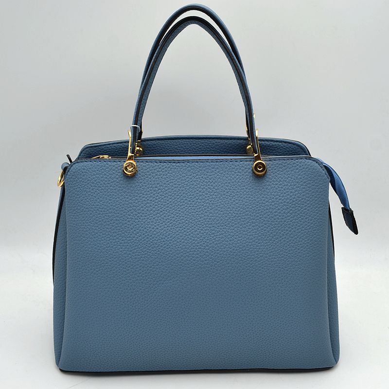 Madeline Love Structured Top Handle Handbag with Zipper Closures in Stone view 19 - Madelyn Top Love The Label
