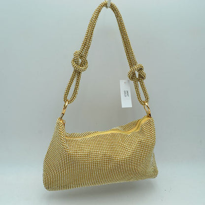 Madeline Love Textured Handbag with Knotted Shoulder Strap view 5 - Strap Handbag