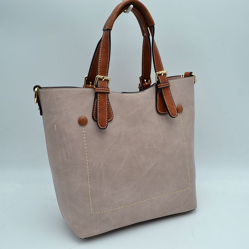 Madeline Love Vegan Leather Tote Shoulder Handbags for Women view 31 - Women Tote