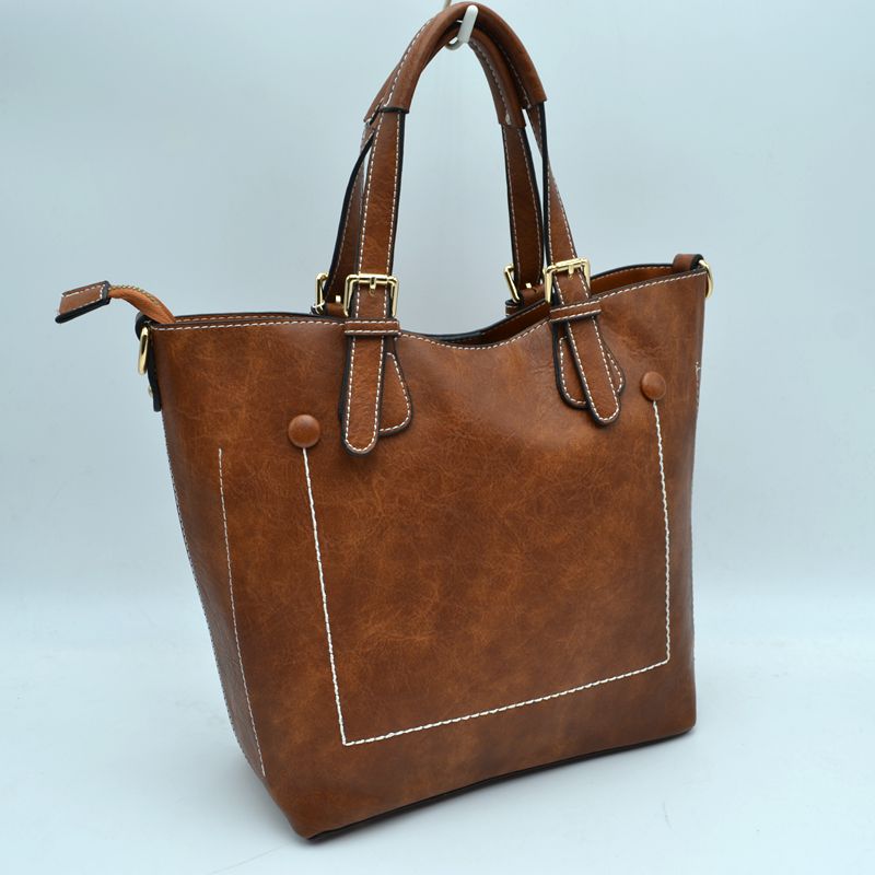 Madeline Love Vegan Leather Tote Shoulder Handbags for Women view 37 - Women Tote
