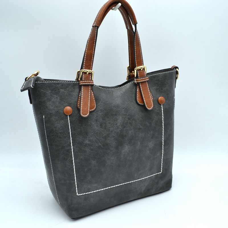 Madeline Love Vegan Leather Tote Shoulder Handbags for Women view 43 - Women Tote