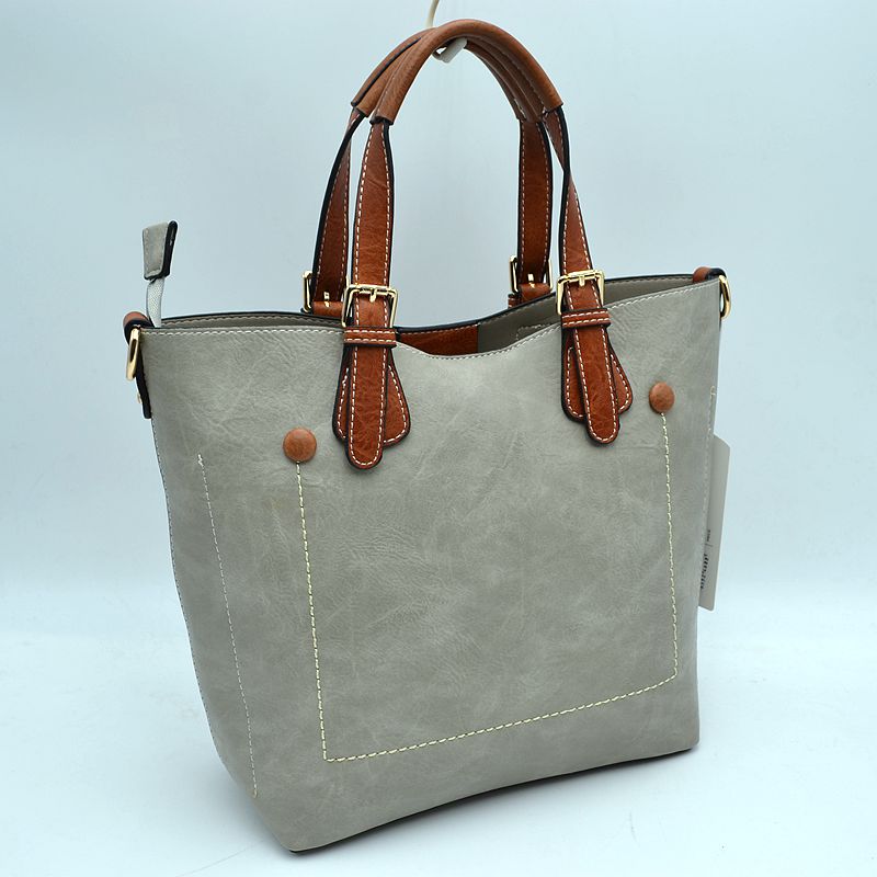 Madeline Love Vegan Leather Tote Shoulder Handbags for Women view 49 - Women Tote