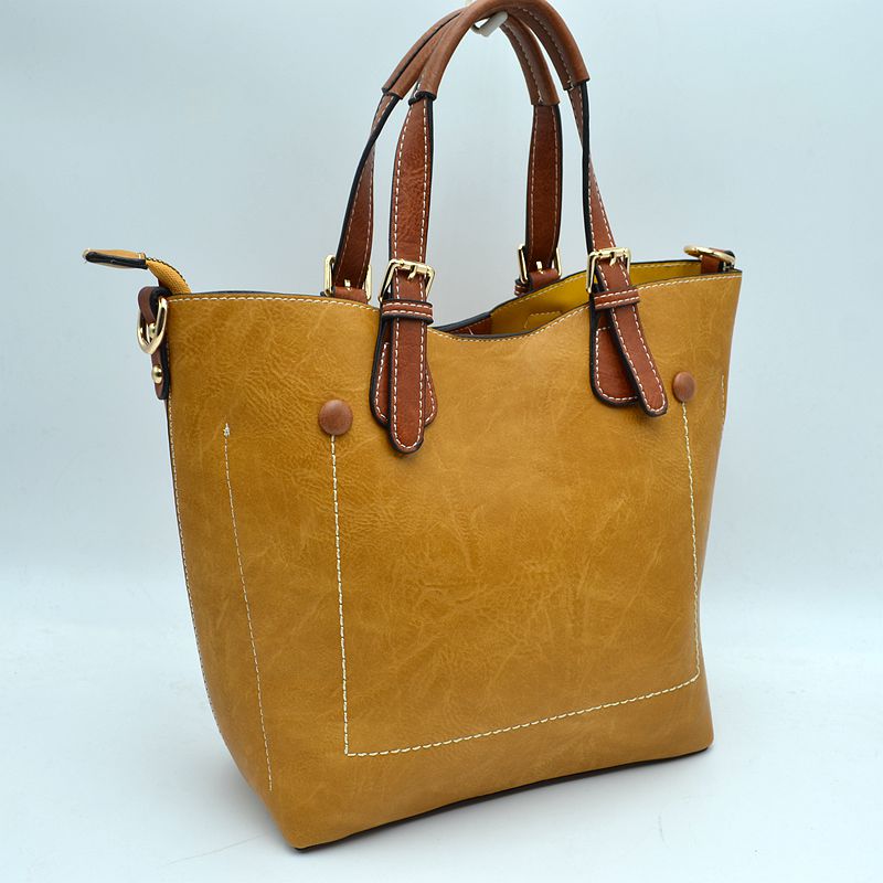 Madeline Love Vegan Leather Tote Shoulder Handbags for Women view 55 - Women Tote