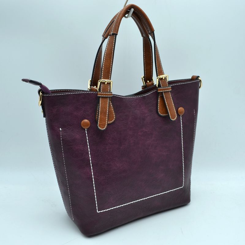 Madeline Love Vegan Leather Tote Shoulder Handbags for Women view 79 - Women Tote