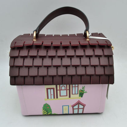 Madeline Love Whimsical House Shaped Top Handle Crossbody Handbag view 10 - Whimsy House Topsfield
