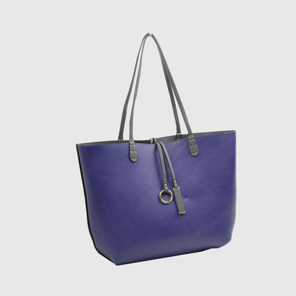 Madeline Love Women's Kendra Reversible Supersoft Vegan Leather Tote Handbag Crossbody Bag view 66