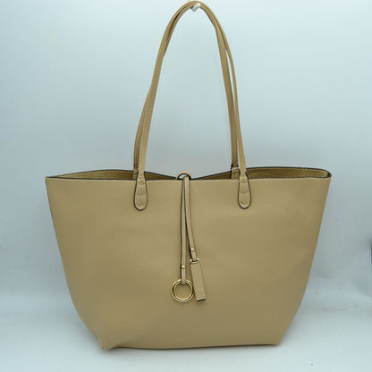 Madeline Love Women's Pebbled Faux Leather Reversible 2 in 1 Tote Shoulder Handbag Crossbody Bag in Olive - Shoul Tote
