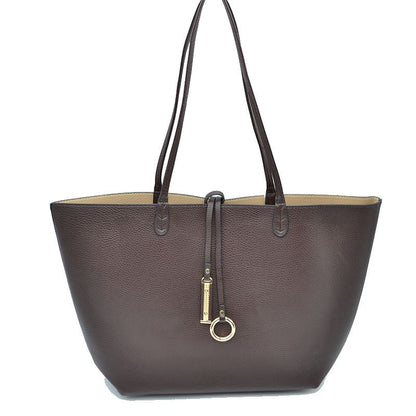 Madeline Love Women's Pebbled Faux Leather Reversible 2 in 1 Tote Shoulder Handbag Crossbody Bag view 31 - Shoul Tote