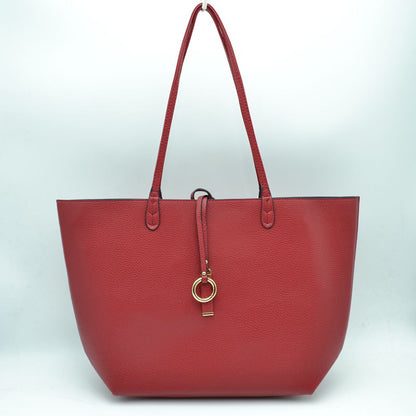 Madeline Love Women's Pebbled Faux Leather Reversible 2 in 1 Tote Shoulder Handbag Crossbody Bag view 68 - Shoul Tote