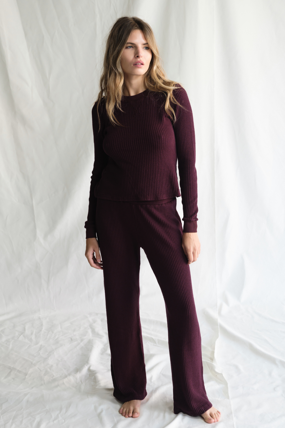 Maine Waffle Pants in XS (bottom)
