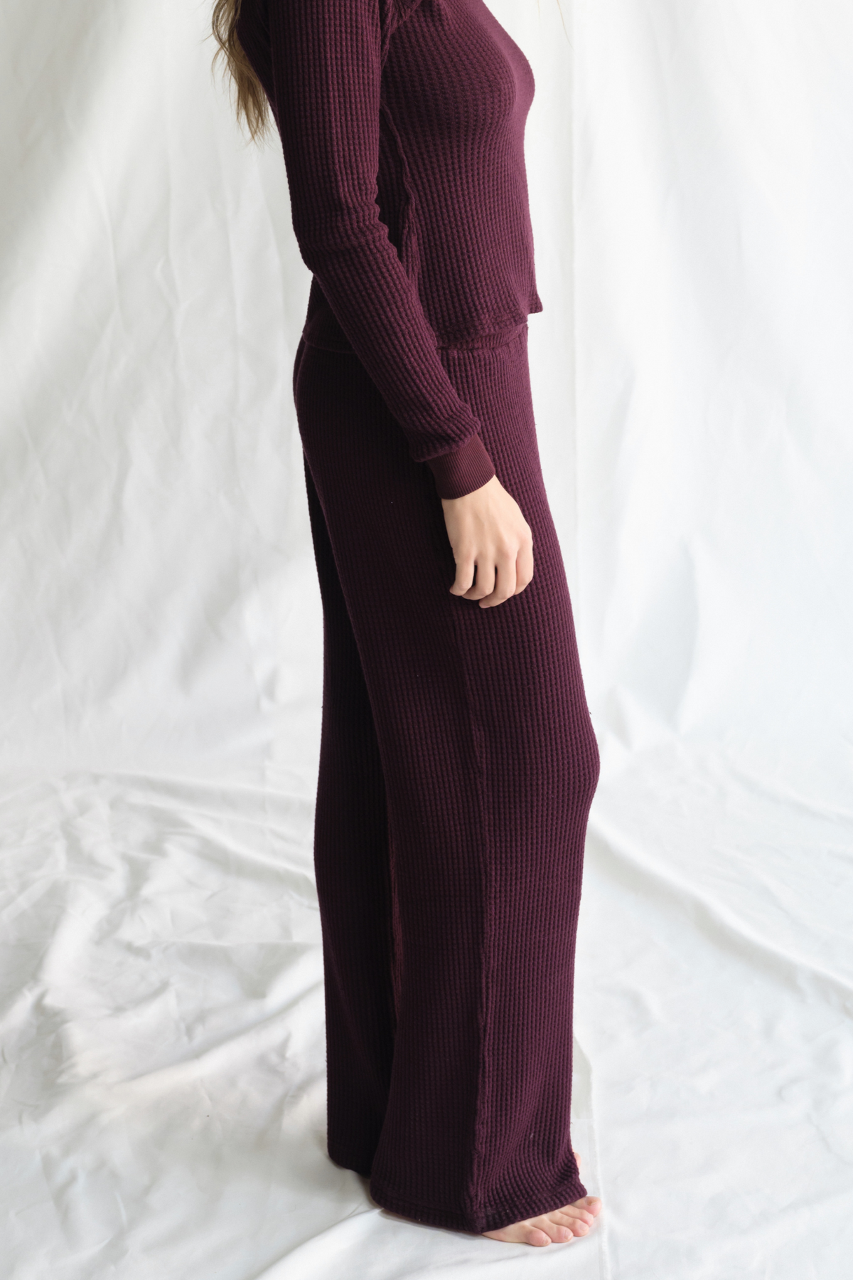 Maine Waffle Pants in XS view 3 (bottom)
