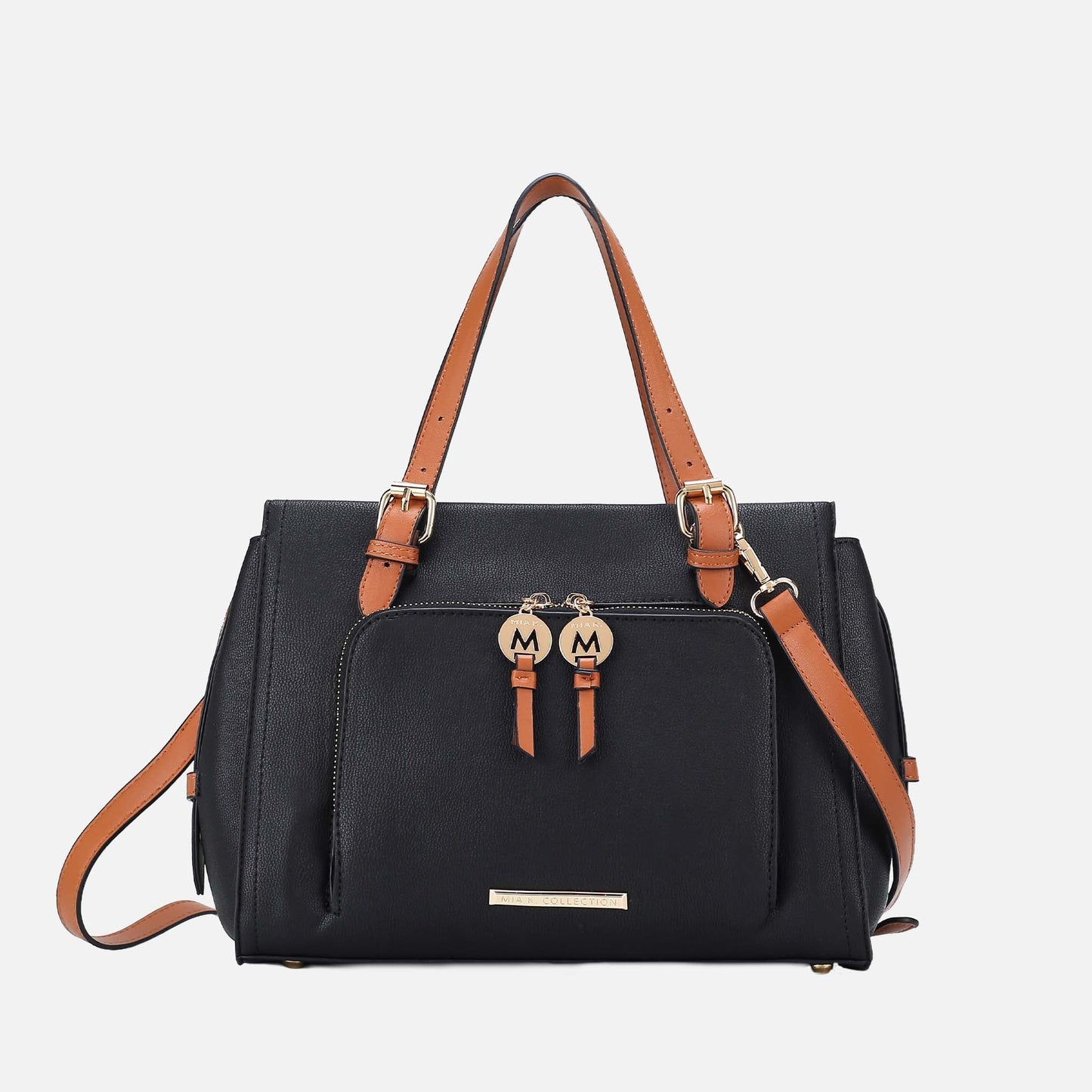 Maisie Shoulder Bag in Cognac Brown view 2 - Mulberry Maisie Shoulder Bag