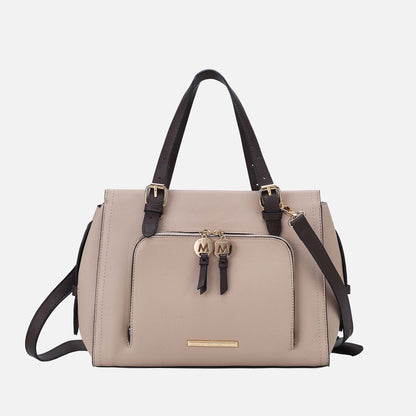 Maisie Shoulder Bag in White view 10 - Mulberry Maisie Shoulder Bag