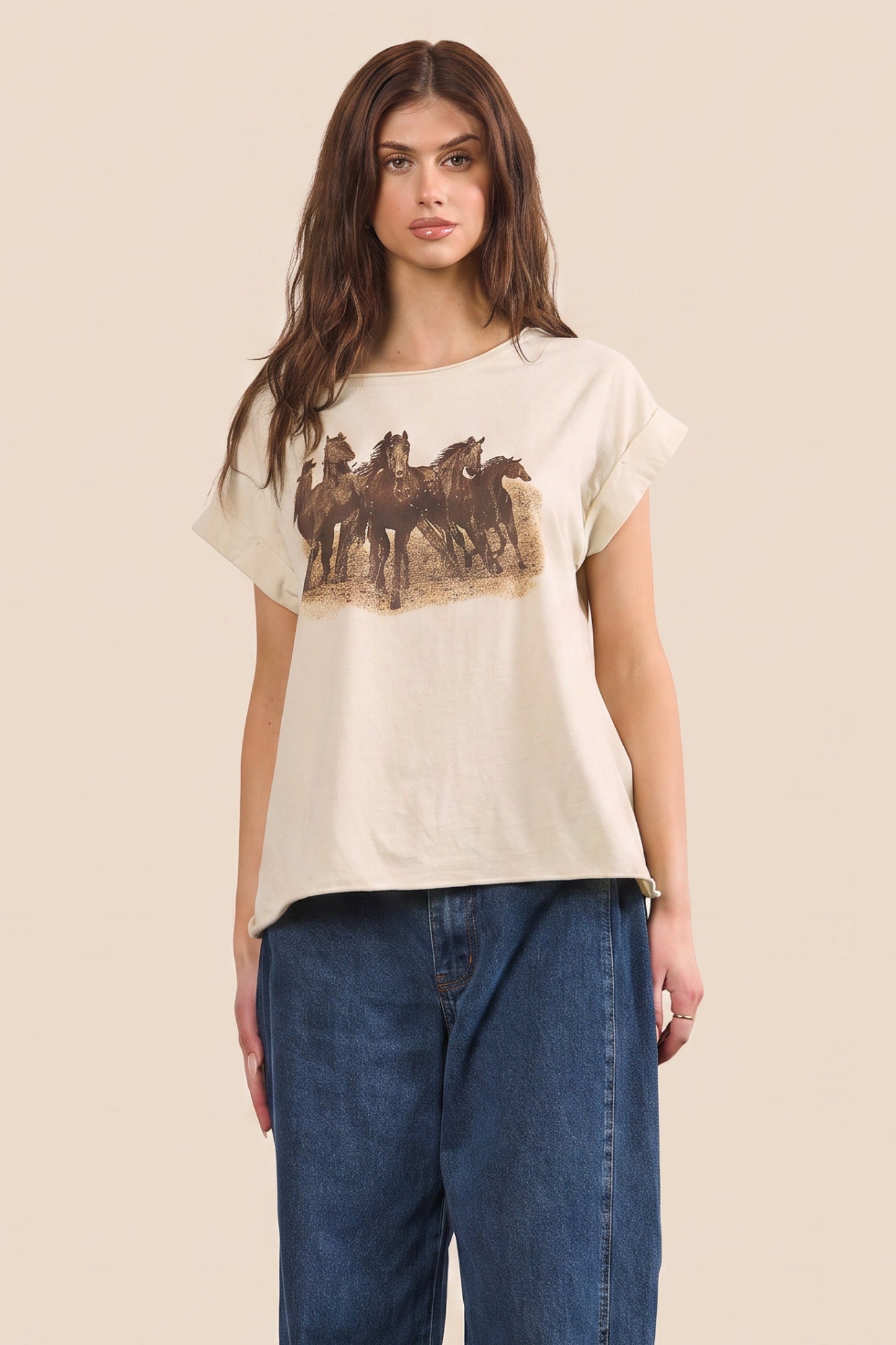 Majestic Horses Top in XS