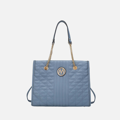 Makenna Shoulder Bag in Midnight Blue view 5 - Makena Bag
