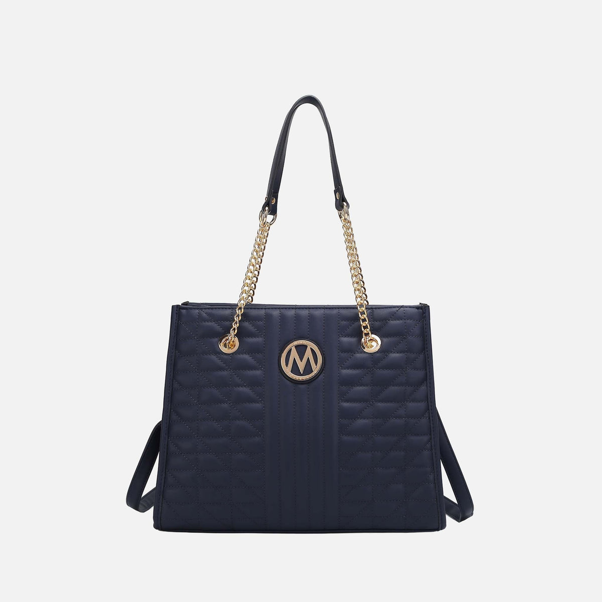 Makenna Shoulder Bag in Pewter view 8 - Makena Bag