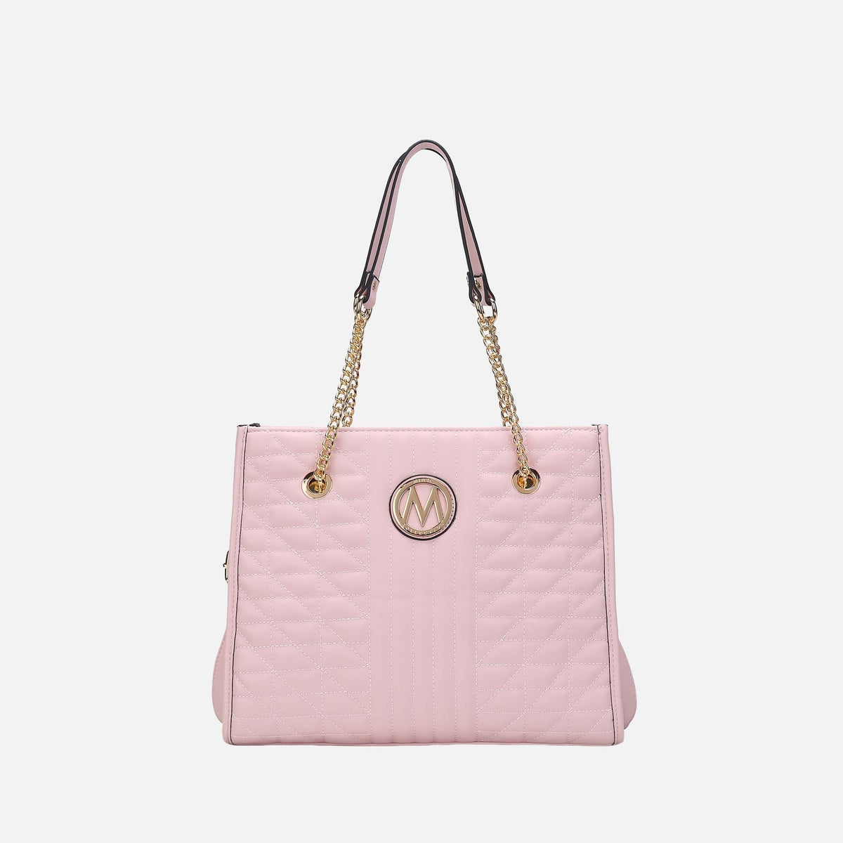 Makenna Shoulder Bag in Taupe view 10 - Makena Bag