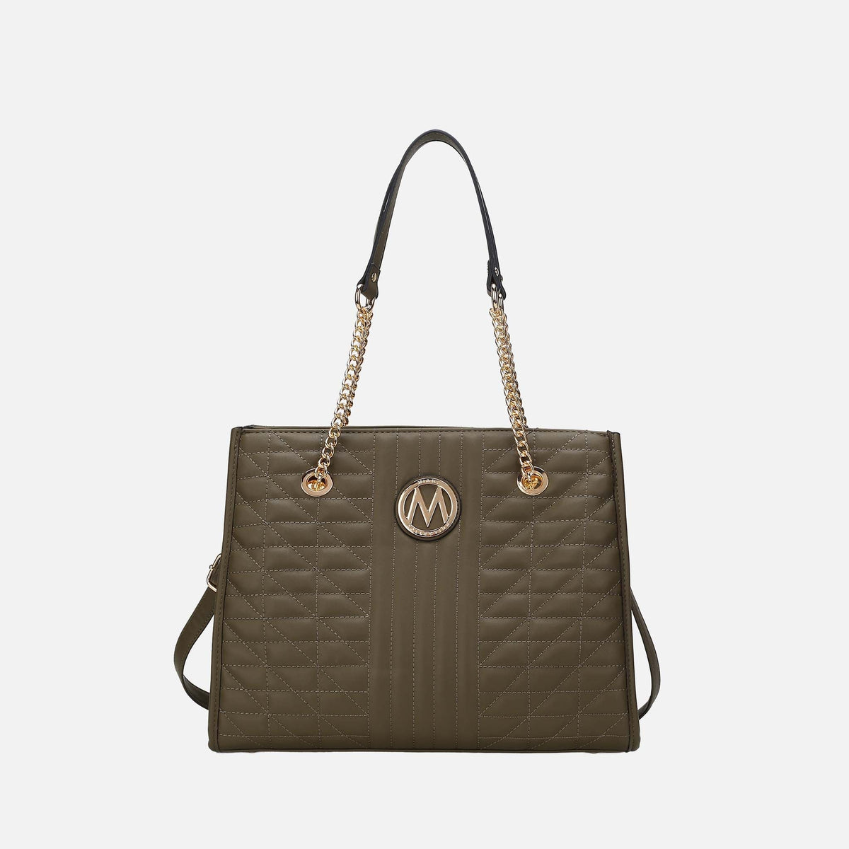 Makenna Shoulder Bag in Wine view 9 - Makena Bag