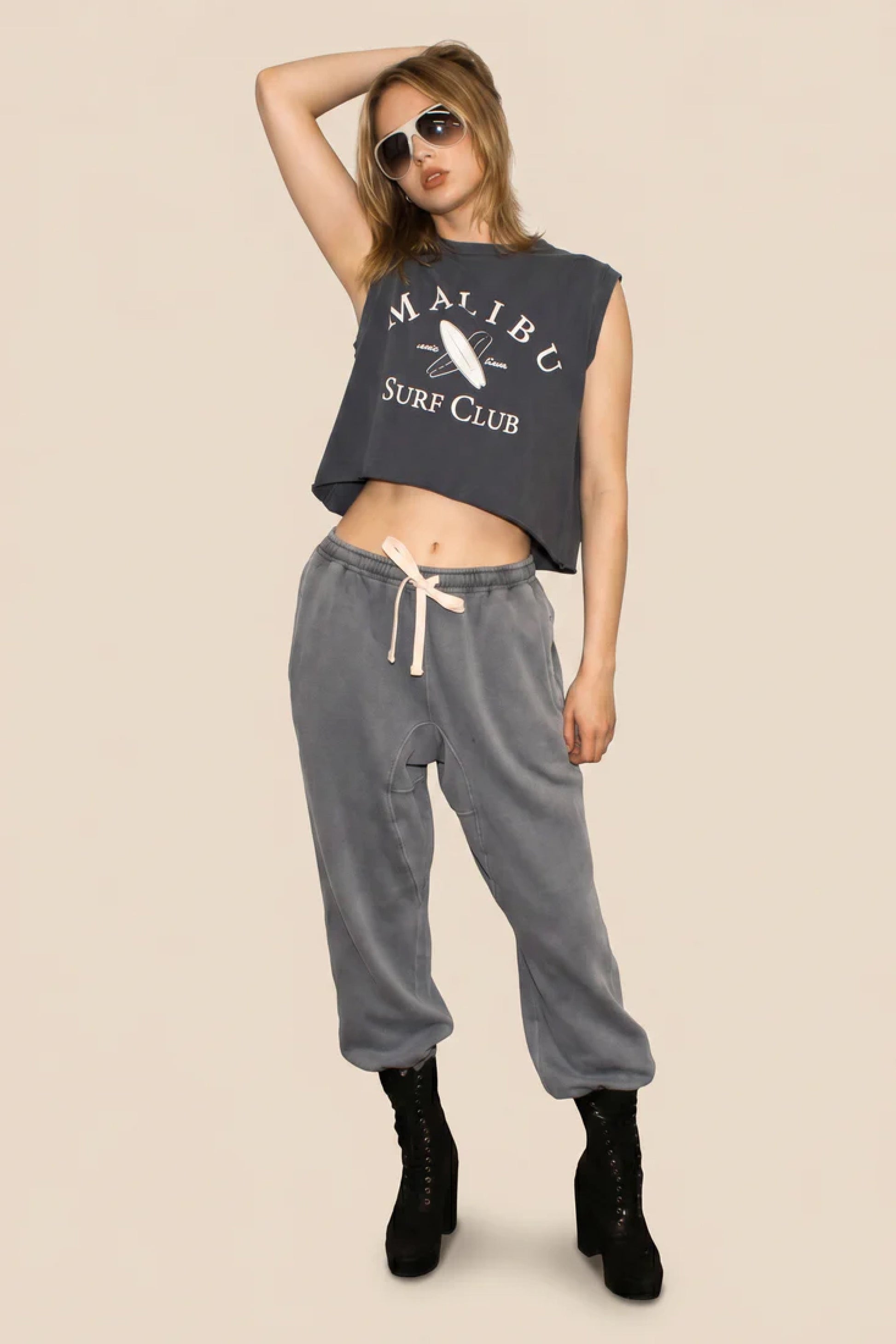 Malibu Surf Club Tank in XS (top)
