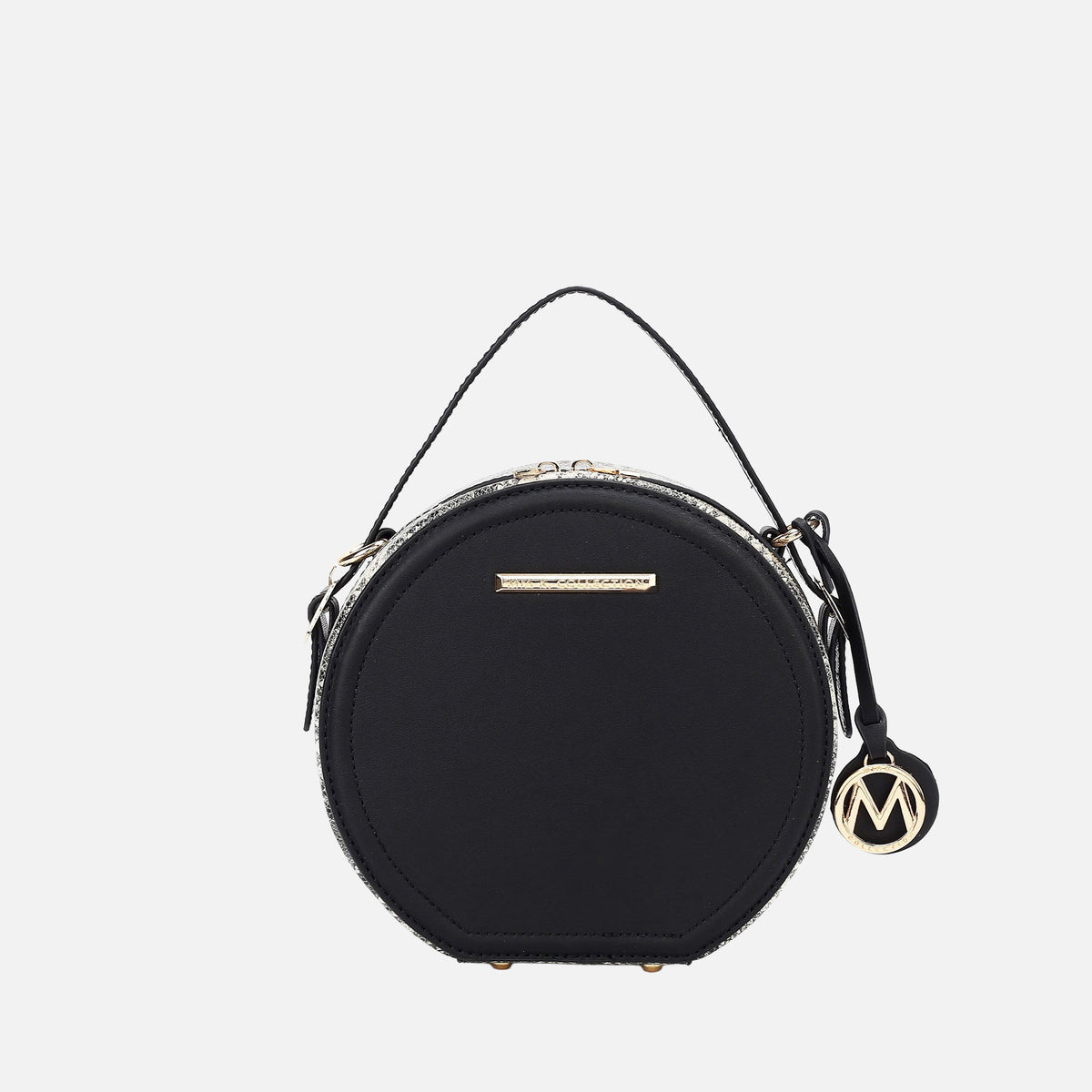 Mallory Crossbody Bag in Charcoal Grey view 5