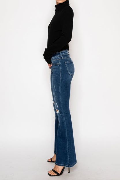 Margaret Low Rise Stretch Vintage Flare Jeans (reg & Plus) in 13 (30) view 6 - Comfort Stretch - Margaret Jeans