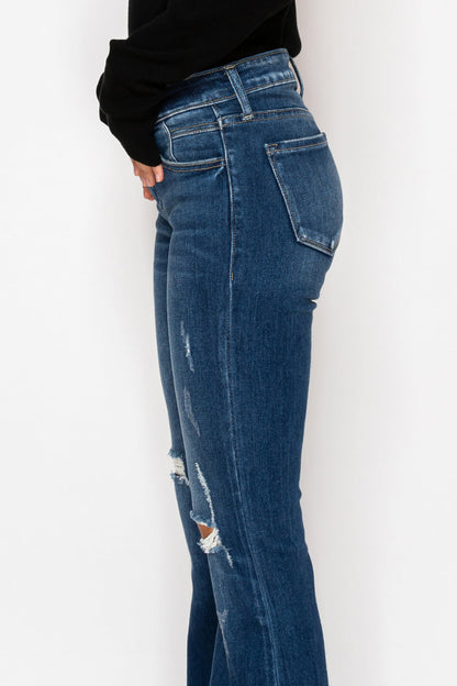 Margaret Low Rise Stretch Vintage Flare Jeans (reg & Plus) in P-20 view 9 - Comfort Stretch - Margaret Jeans (bottom)