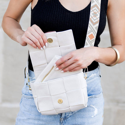Margot Foldover Leather Crossbody view 3 - Margot Fold Over Purse (bag)