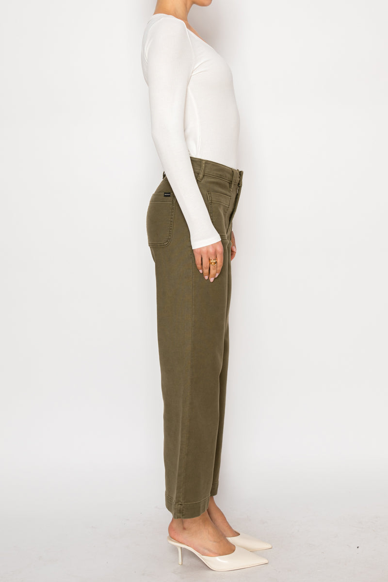 Margot High Rise Crop Palazzo Jeans in 13 (30) view 6 - High-Waisted - Margot High Rise Jeans (bottom)