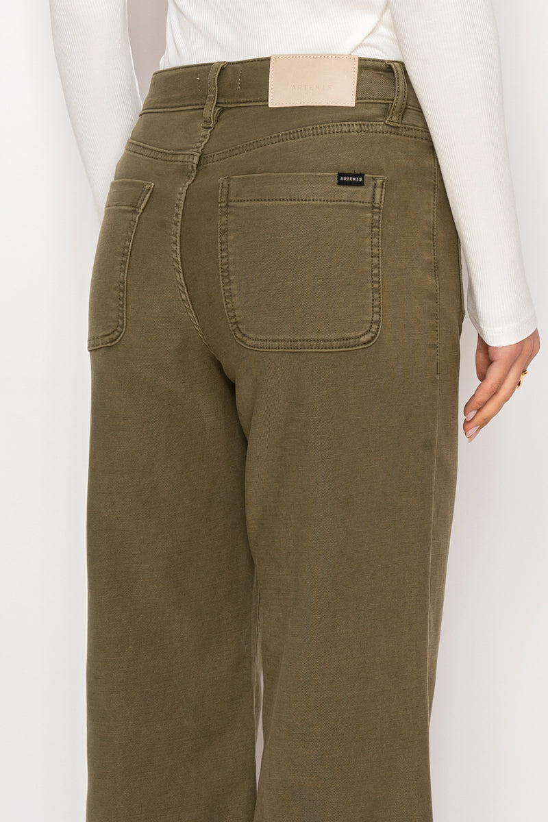 Margot High Rise Crop Palazzo Jeans view 10 - High-Waisted - Margot High Rise Jeans (bottom)
