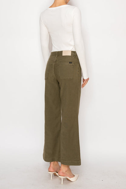 Margot High Rise Crop Palazzo Jeans view 7 - High-Waisted - Margot High Rise Jeans (bottom)