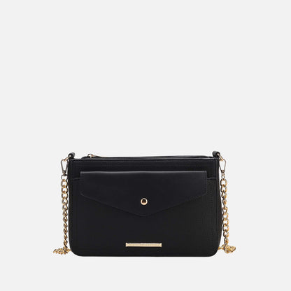 Maribel Convertible Crossbody Bag in Midnight Blue view 5 - Bag Crossbody