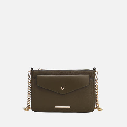 Maribel Convertible Crossbody Bag in Pink view 7 - Bag Crossbody