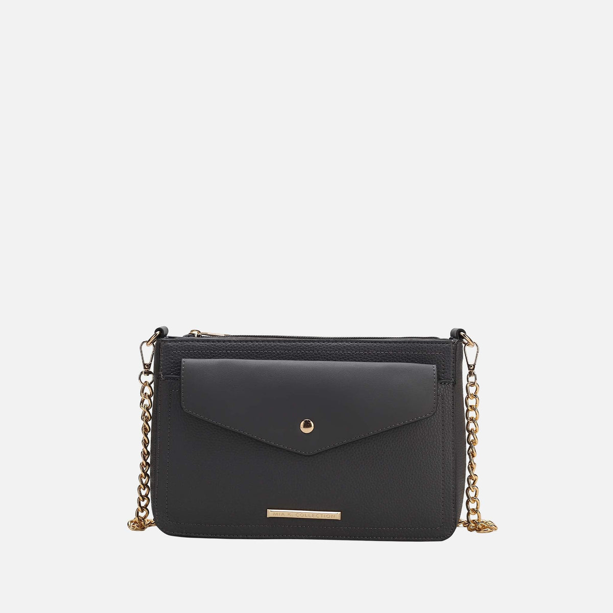 Maribel Convertible Crossbody Bag in Taupe view 10 - Bag Crossbody