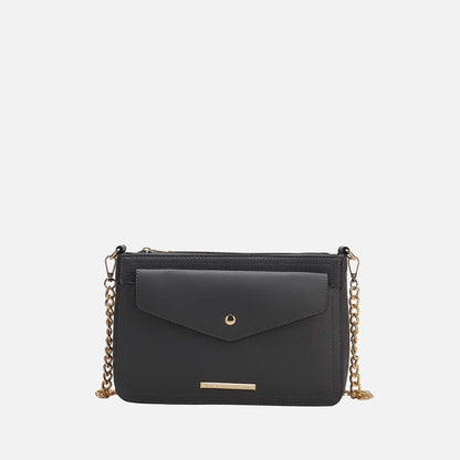 Maribel Convertible Crossbody Bag in Taupe view 10 - Bag Crossbody