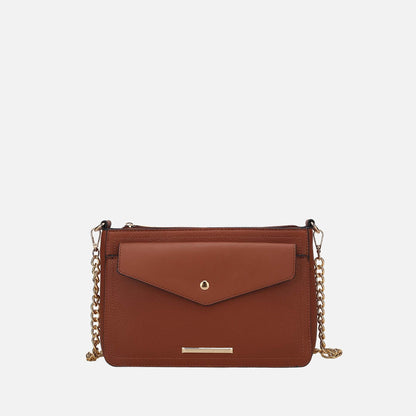 Maribel Convertible Crossbody Bag in Wine view 9 - Bag Crossbody