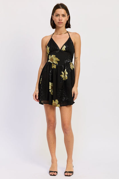Marielle Mini Dress in Black - Marielle Mini Dress Reformation