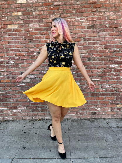 Marigold Skater Skirt in XS - Marigold Skirt Set