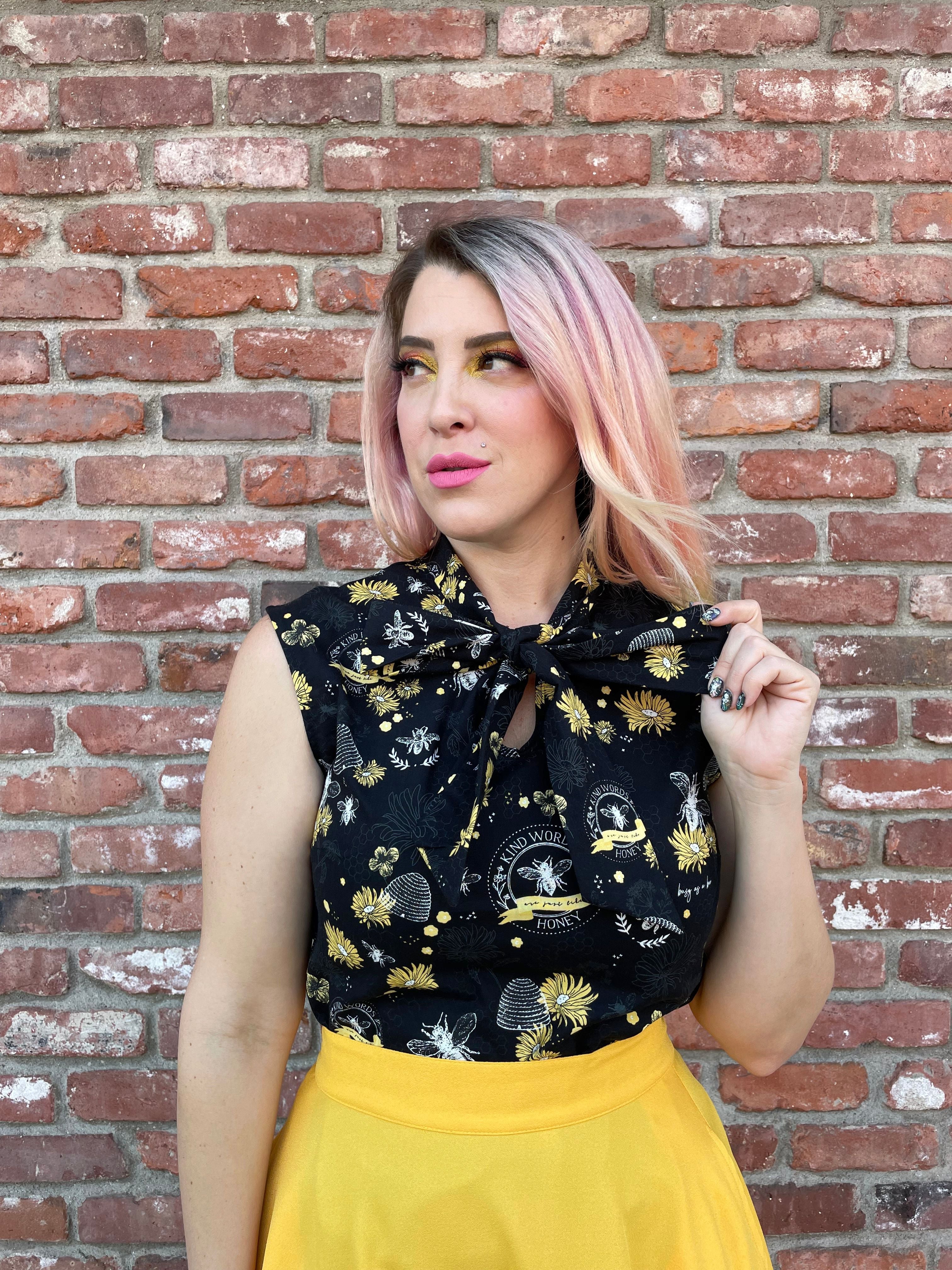 Marigold Skater Skirt M view 3 (skirt) - marigold skirt set, marigold skirt, marigold skirt mini - shop at us.meeeshop