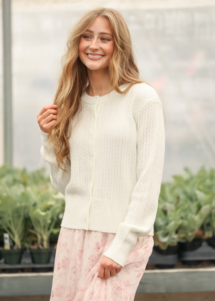 Mason White Button up Cardigan Top in XS - Buck Mason White Cardigan