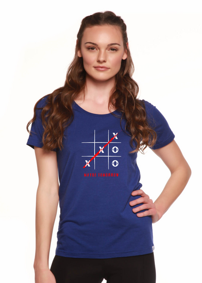 Maybe Tomorrow Women's Bamboo Sleeve Scoop Neck Graphic T-shirt in Extra Large view 3 - Maybe Tomorrow Tshirt (top)