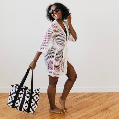 Medium Kona Cove Tyvek Splashproof Beach Zipper Tote view 4 - Summer Outfit Idea (bag)