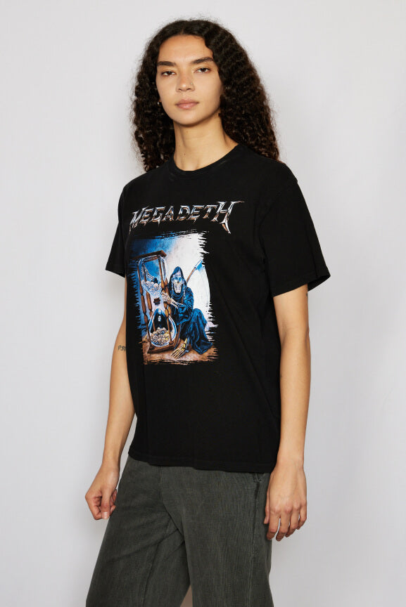 Megadeth Hourglass Tee in S view 2 - Megadeth Hourglass Shirt (top)