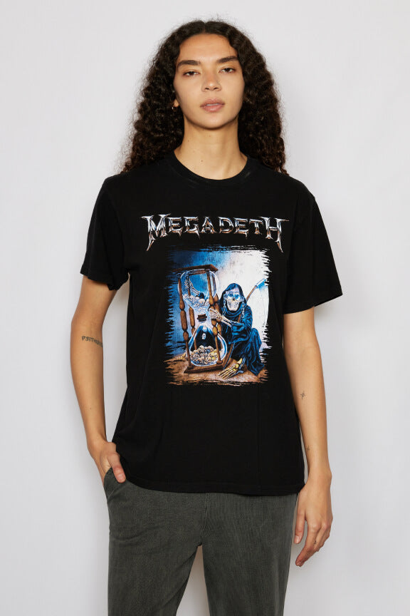 Megadeth Hourglass Tee in XS - Megadeth Hourglass Shirt (top)