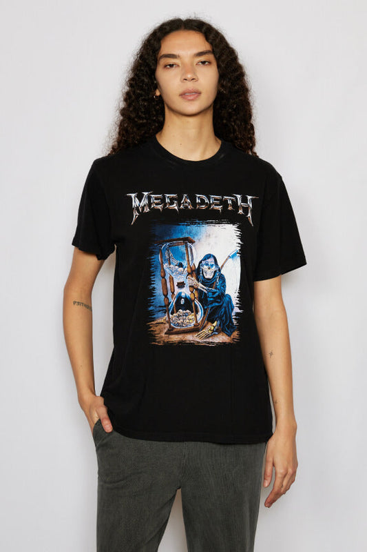 Megadeth Hourglass Tee in XS - Megadeth Hourglass Shirt (top)