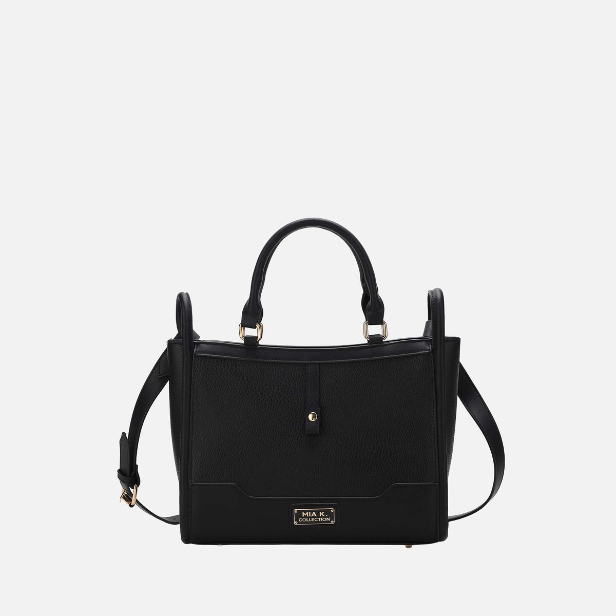 Melody Vegan Leather Tote in Pink view 7 (bag)
