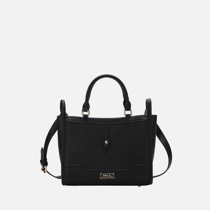 Melody Vegan Leather Tote in Pink view 7 (bag)